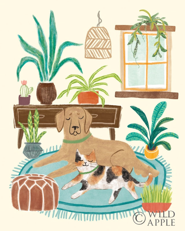 Reproduction of Urban Jungle Pals I by Mary Urban - Wall Decor Art