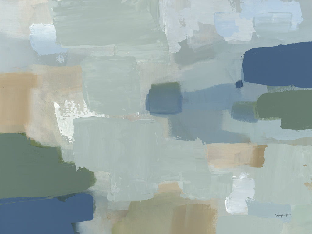 Reproduction of Bluescape by Haley Knighten - Wall Decor Art