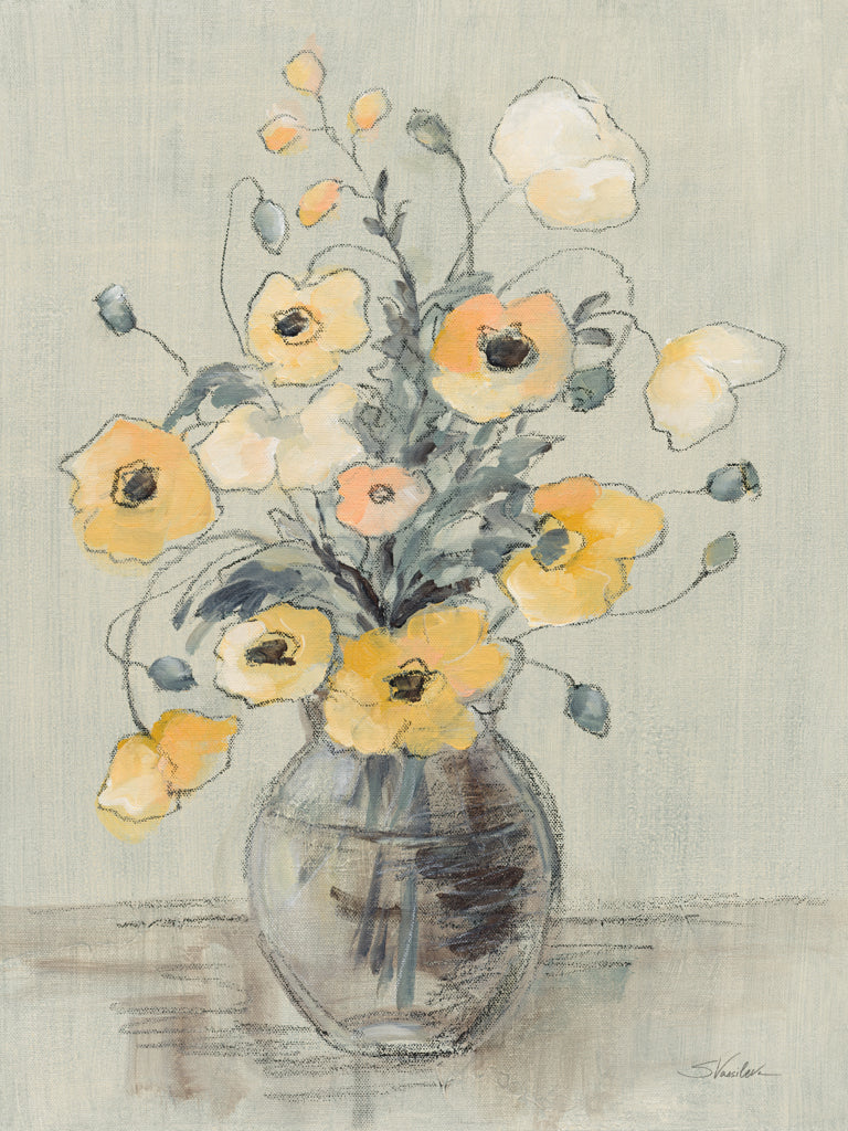 Reproduction of Joyful Bouquet by Silvia Vassileva - Wall Decor Art