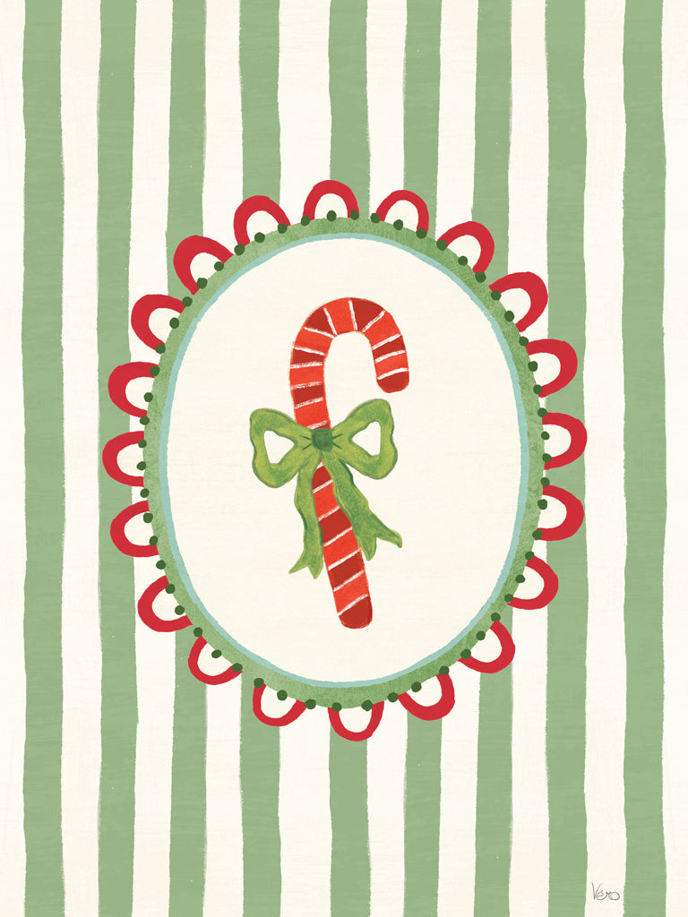 Reproduction of Bright Whimsy V by Veronique Charron - Wall Decor Art