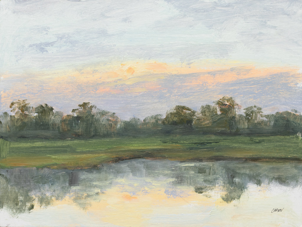 Reproduction of Calm and Still at Sunrise by Carson Overstreet - Wall Decor Art