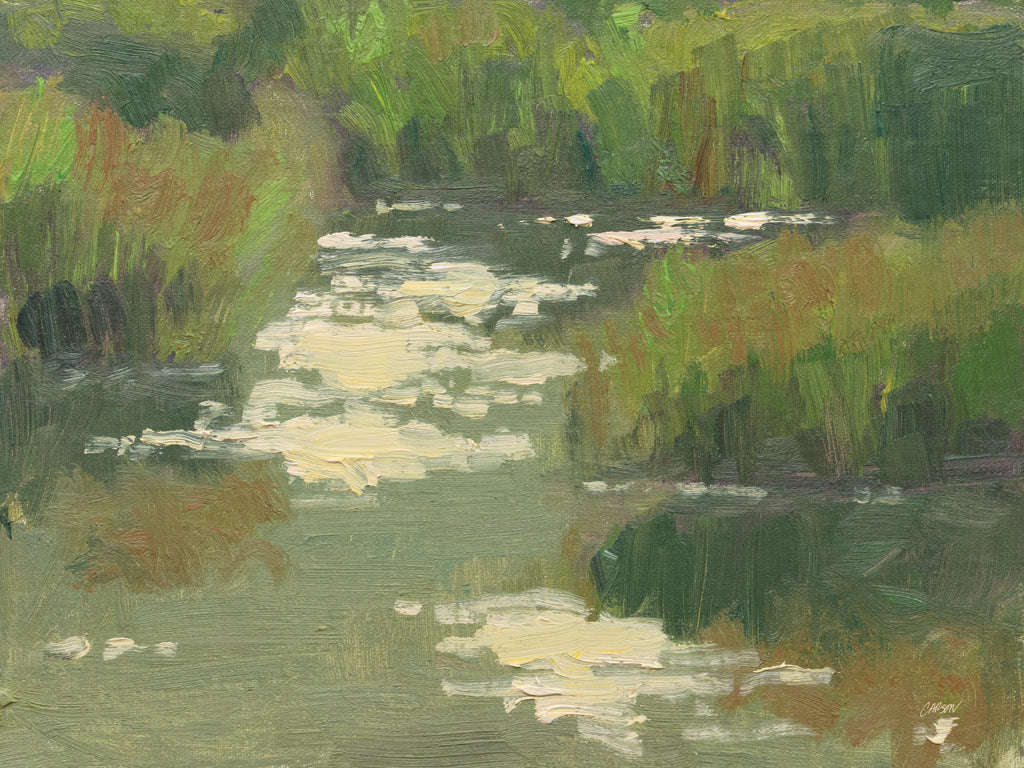 Reproduction of Reed Reflections by Carson Overstreet - Wall Decor Art
