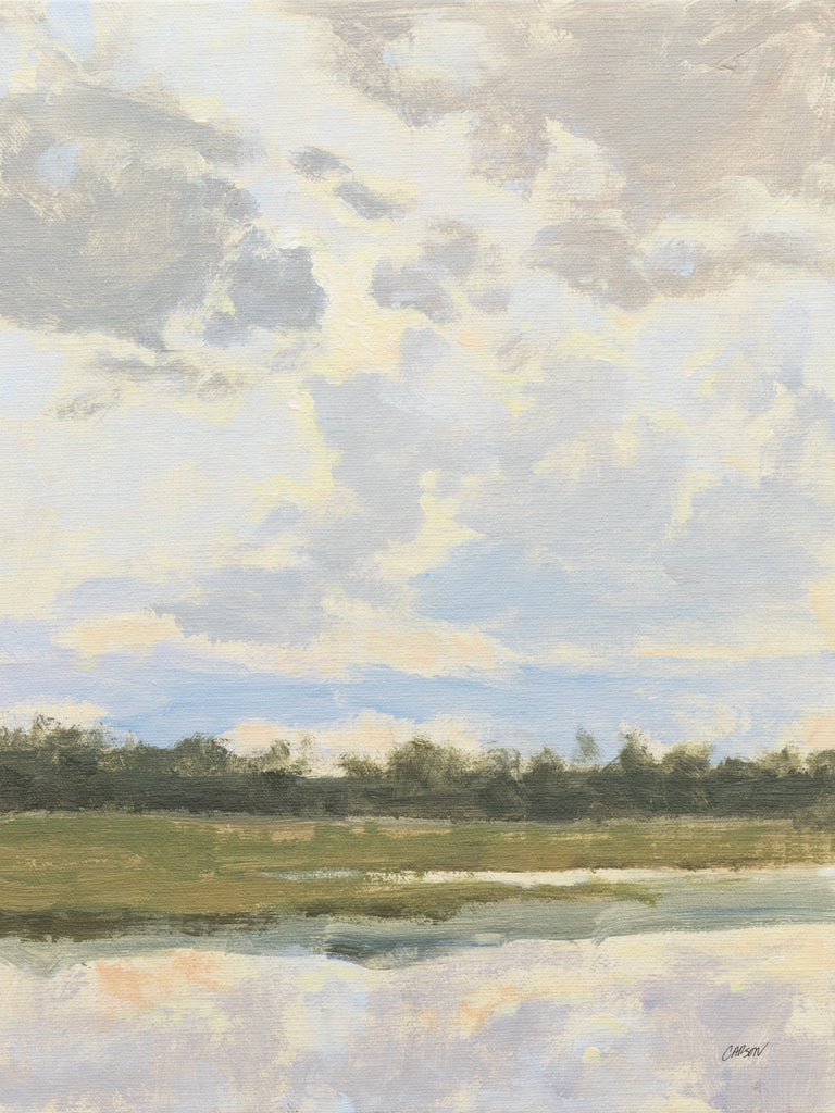 Reproduction of Morning Clouds Clearing by Carson Overstreet - Wall Decor Art