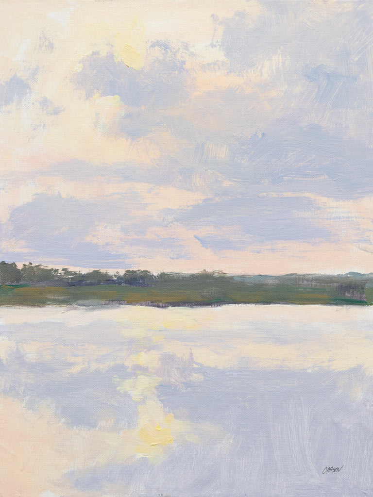 Reproduction of Peace Sunrise on the Water by Carson Overstreet - Wall Decor Art