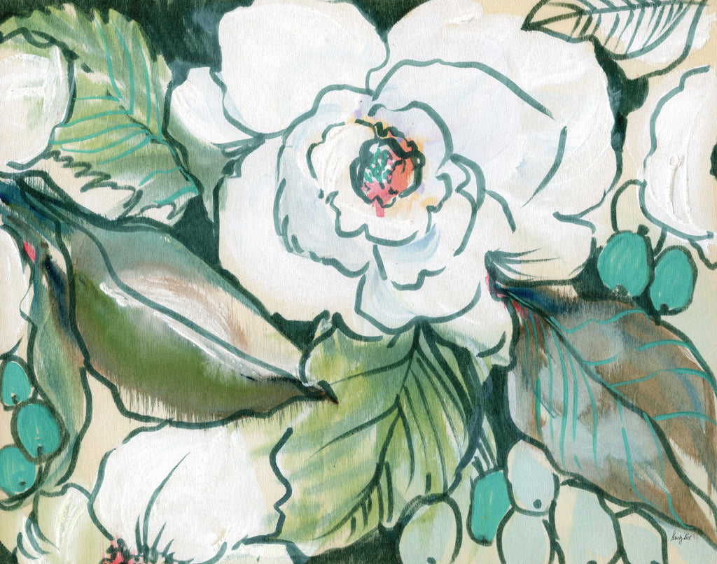 Reproduction of Sage Garden by Kristy Rice - Wall Decor Art