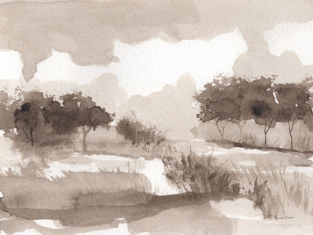 Reproduction of Sepia Grove by Pamela Munger - Wall Decor Art