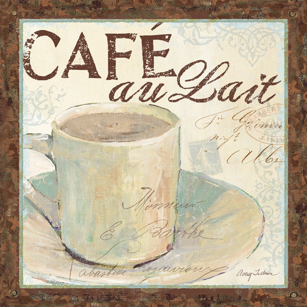 Reproduction of Cafe du Matin I by Avery Tillmon - Wall Decor Art
