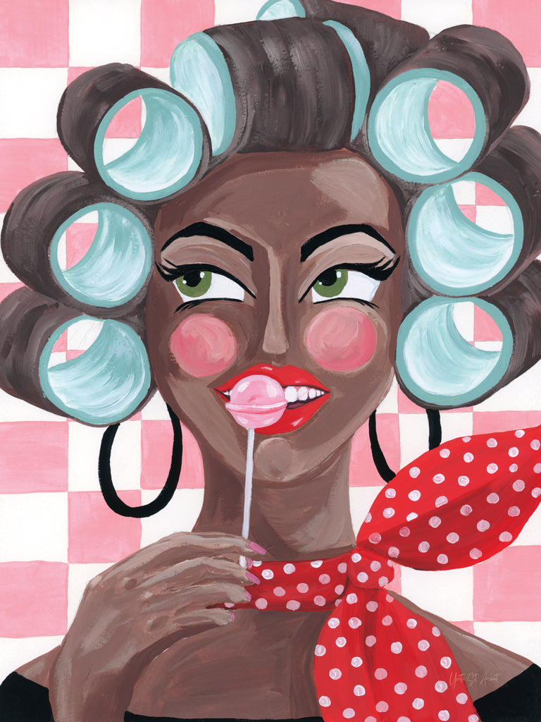 Reproduction of Salon Day I by Yvette St. Amant - Wall Decor Art