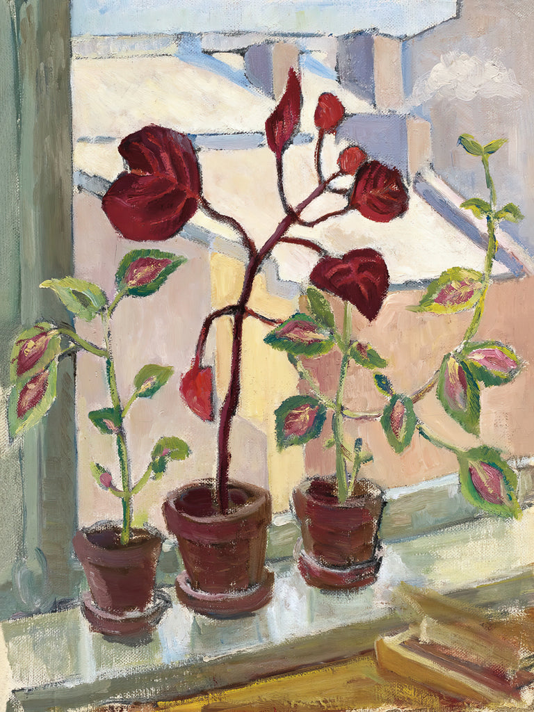 Reproduction of Red Leaves III by Wild Apple Portfolio - Wall Decor Art