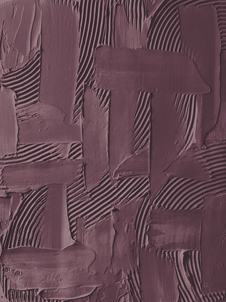 Reproduction of Different Paths Plum by Sarah Adams - Wall Decor Art