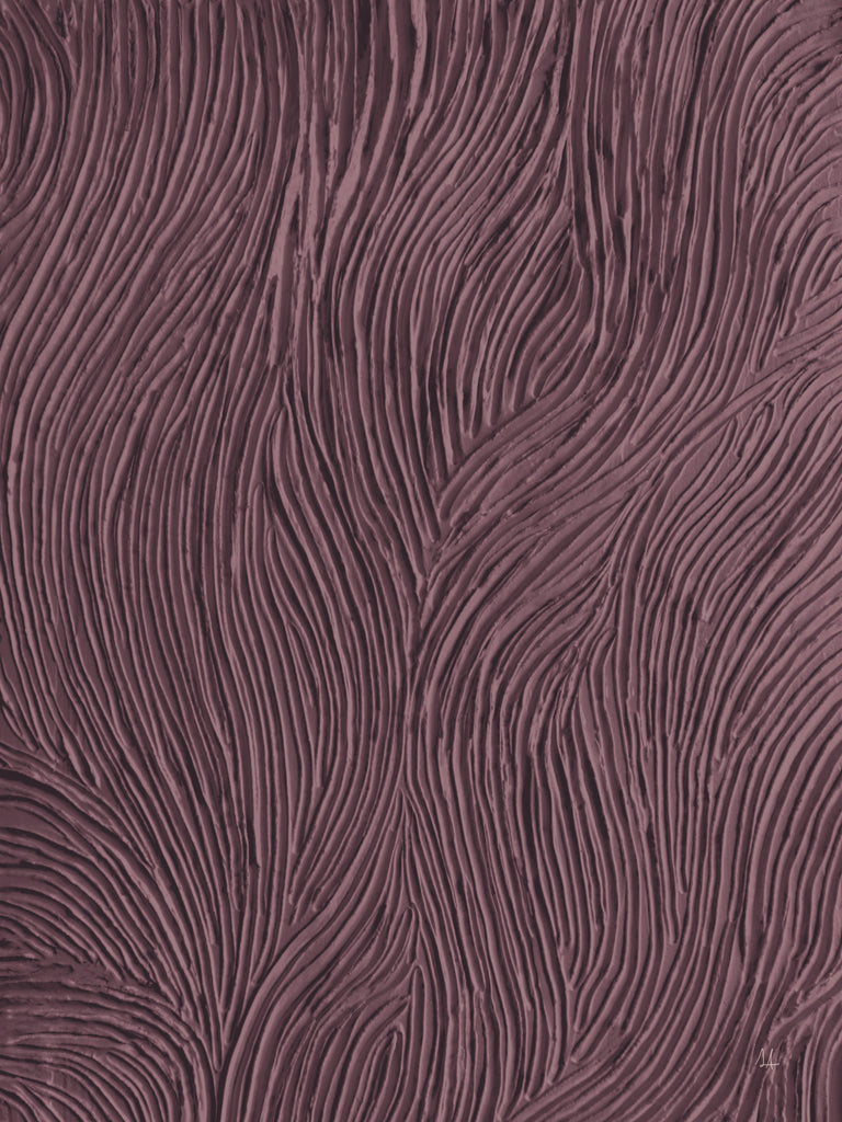 Reproduction of Zen Garden Plum by Sarah Adams - Wall Decor Art