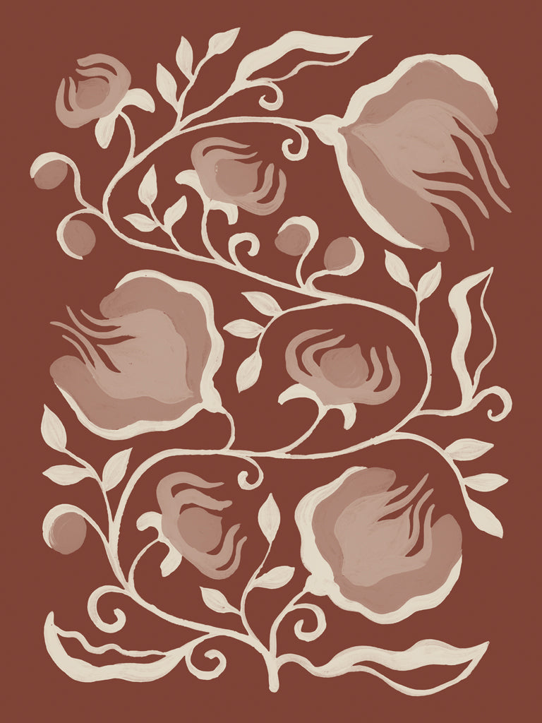 Reproduction of Illuminated Floral I by Yvette St. Amant - Wall Decor Art