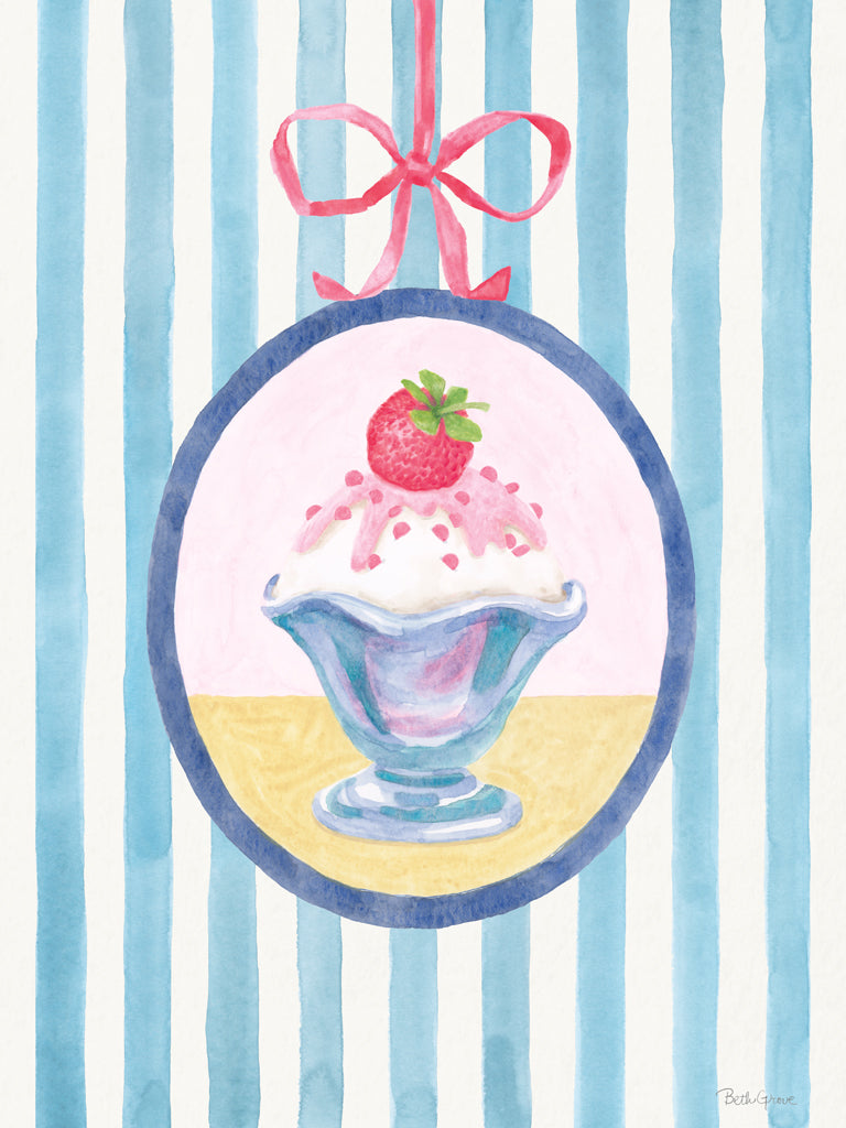 Reproduction of Sweet Desserts I by Beth Grove - Wall Decor Art