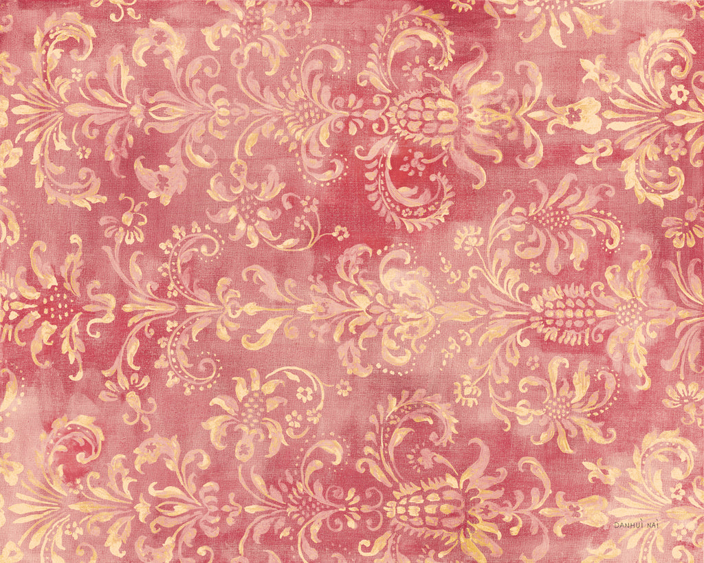 Reproduction of Damask Texture by Danhui Nai - Wall Decor Art