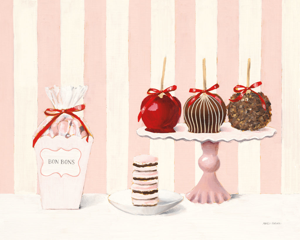Reproduction of Parlour Shoppe Sweet Treats v2 by Marco Fabiano - Wall Decor Art