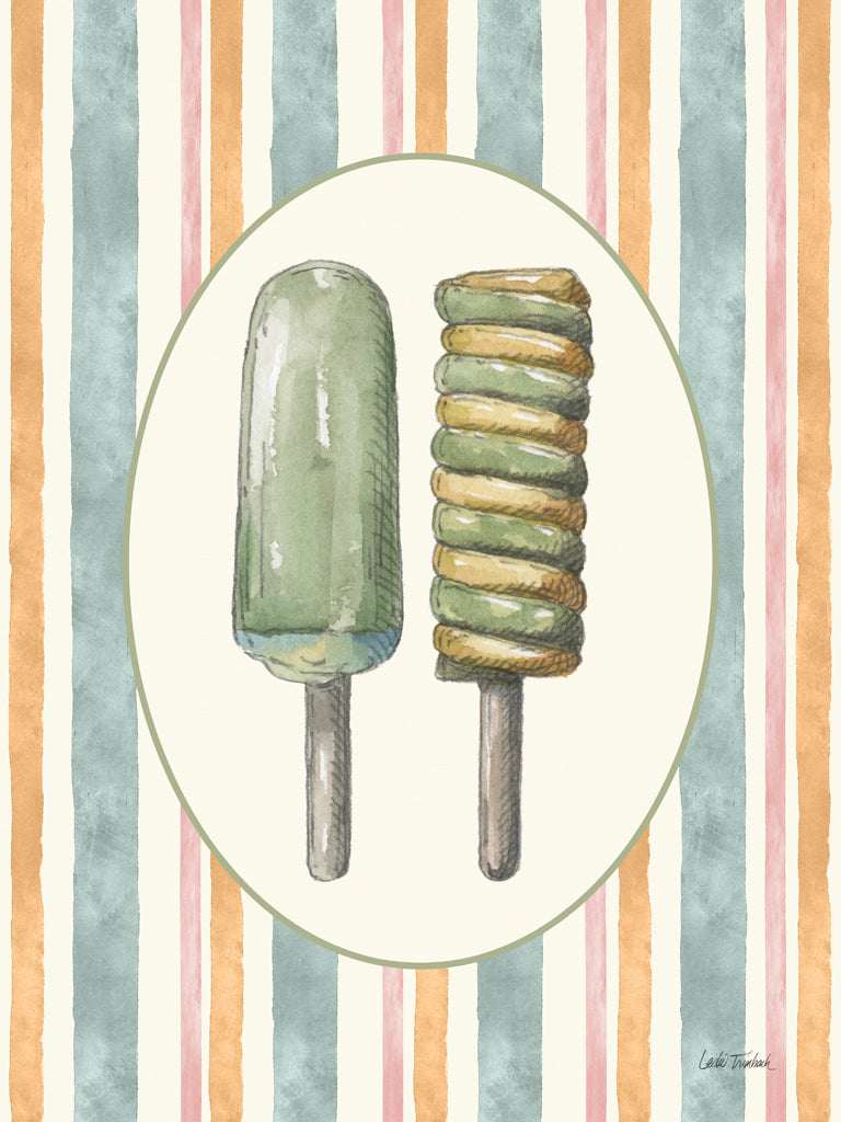 Reproduction of Vintage Summer X by Leslie Trimbach - Wall Decor Art