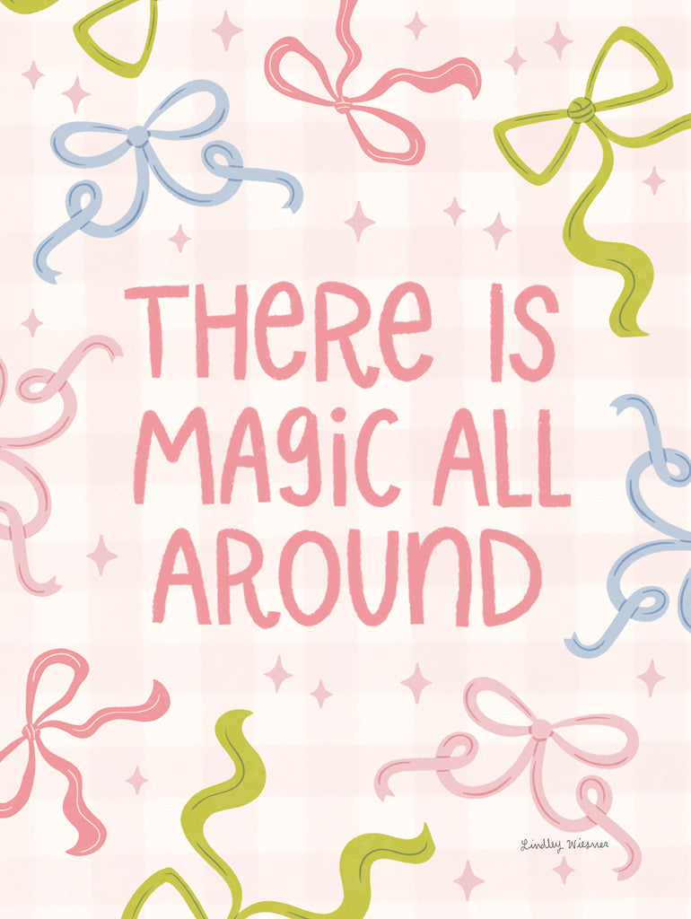 Reproduction of There is Magic All Around by Lindley Wiesner - Wall Decor Art
