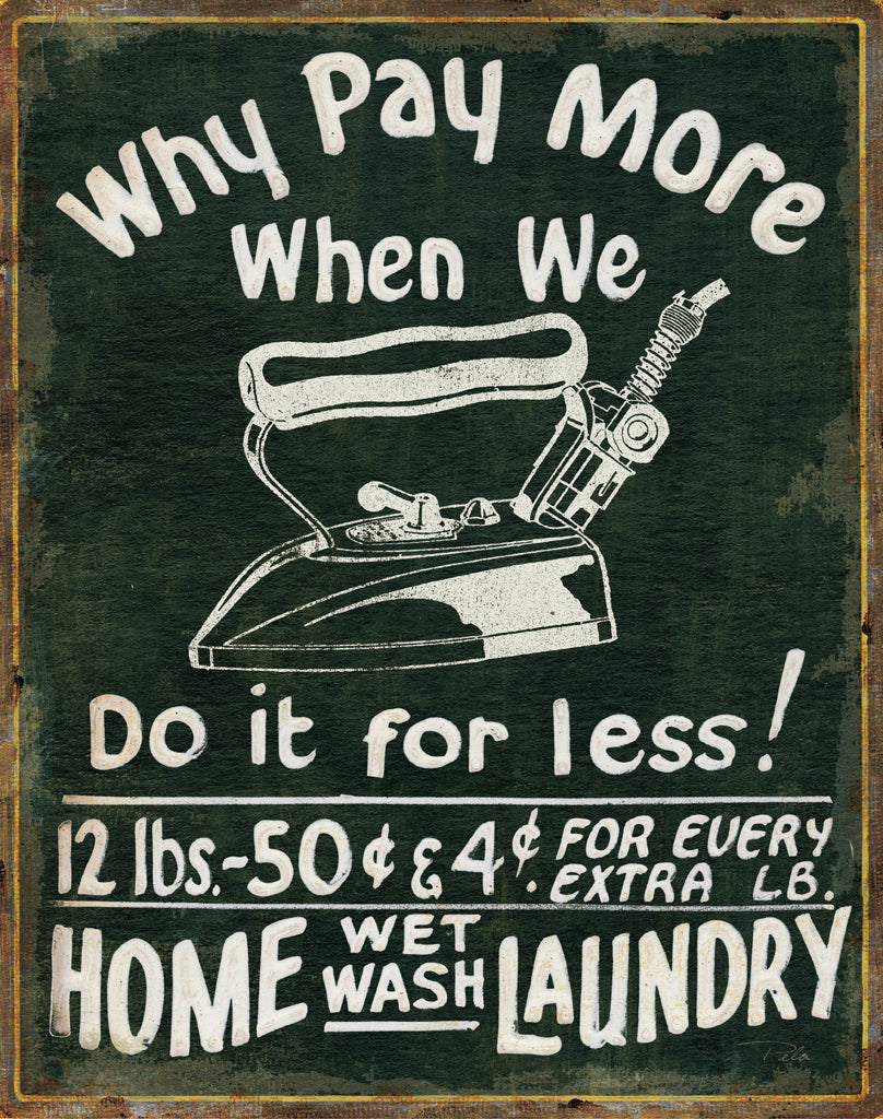 Reproduction of Vintage Sign III by Pela - Wall Decor Art