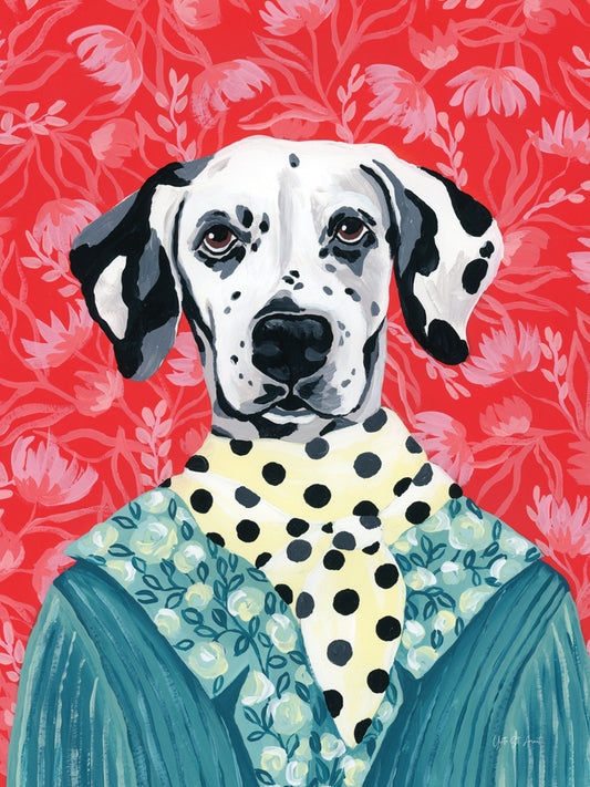 Reproduction of Dapper Dalmatian by Yvette St. Amant - Wall Decor Art