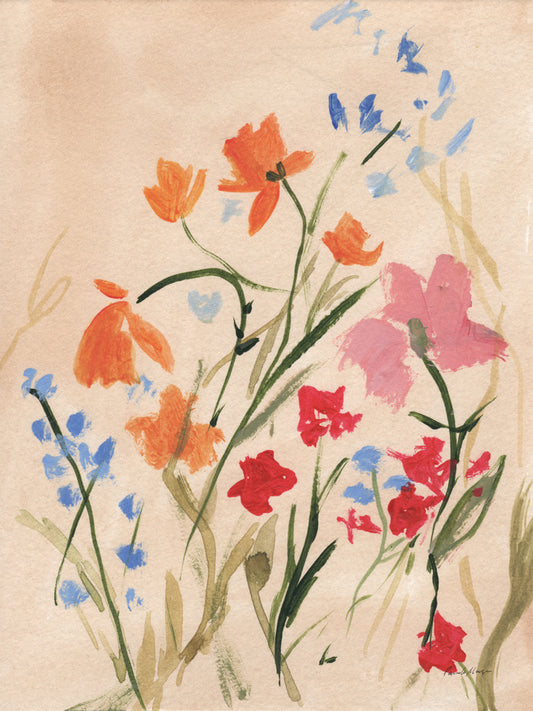 Reproduction of Wildflowers II by Pamela Munger - Wall Decor Art