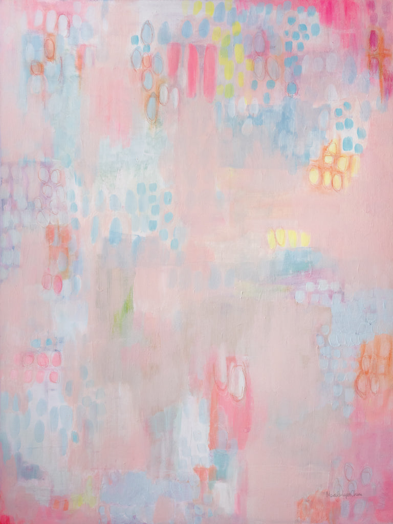 Reproduction of Primavera I by Mercedes Lopez Charro - Wall Decor Art