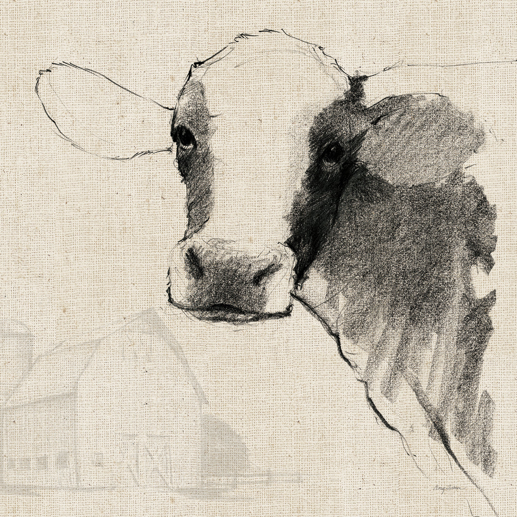 Life at Home VI on Burlap