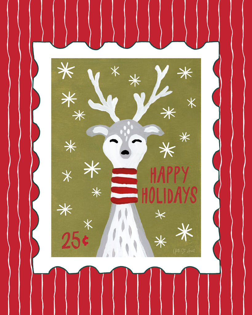 Reproduction of Holly Jolly Mail II by Yvette St. Amant - Wall Decor Art