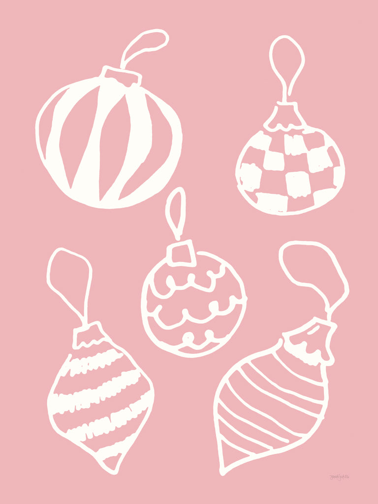 Reproduction of Christmas Doodle XI by Jenaya Jackson - Wall Decor Art