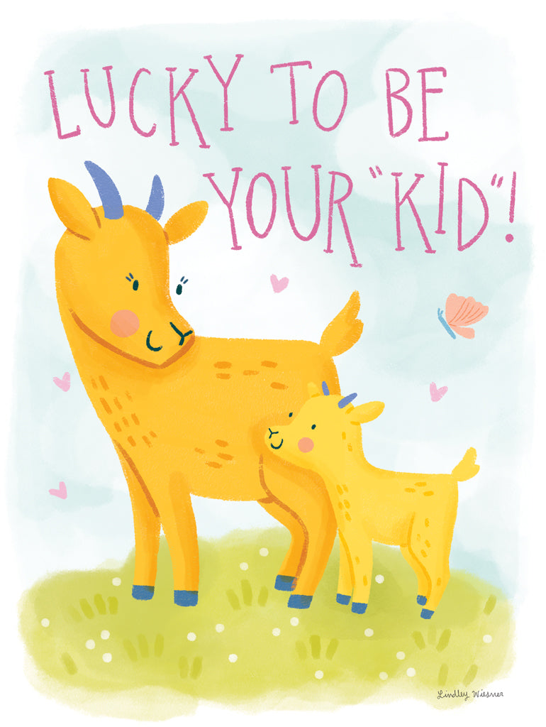 Reproduction of Farm Family III by Lindley Wiesner - Wall Decor Art