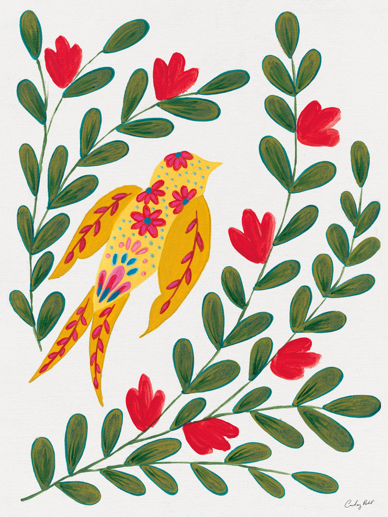 Reproduction of Folk Flight I by Courtney Prahl - Wall Decor Art