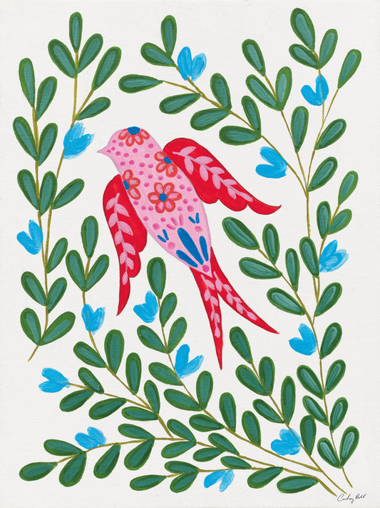 Reproduction of Folk Flight II by Courtney Prahl - Wall Decor Art