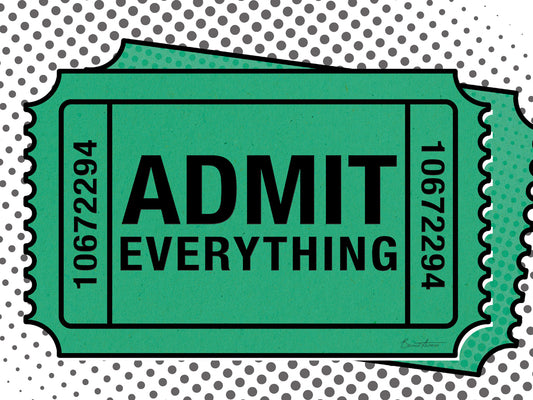 Reproduction of Admit II by Belinda Aldrich - Wall Decor Art