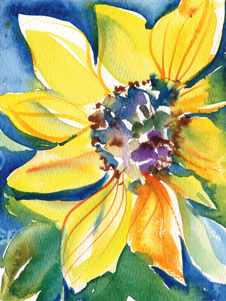 Reproduction of Yellow Joy by Kristy Rice - Wall Decor Art