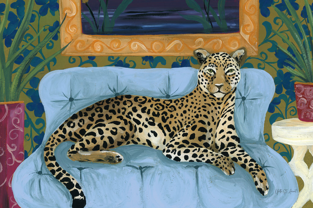 Reproduction of Cheeky Cheetah I by Yvette St. Amant - Wall Decor Art
