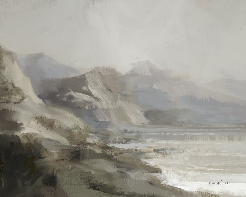 Reproduction of Cliffside by Danhui Nai - Wall Decor Art