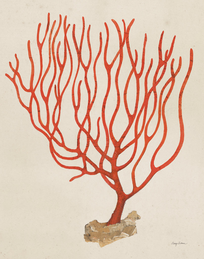 Reproduction of Textured Coral III v2 by Avery Tillmon - Wall Decor Art