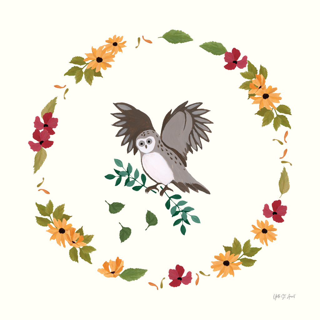 Reproduction of Autumn Frolic VI by Yvette St. Amant - Wall Decor Art