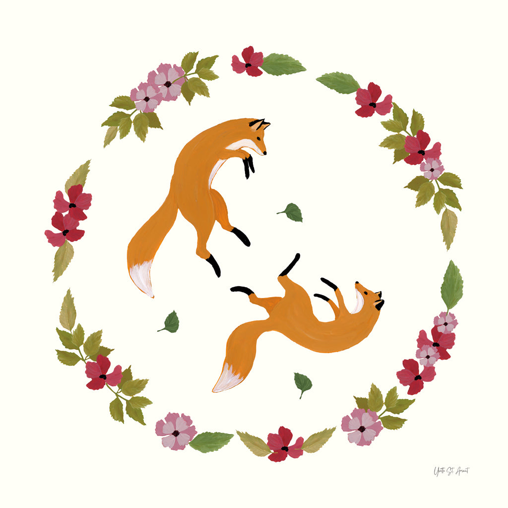Reproduction of Autumn Frolic X by Yvette St. Amant - Wall Decor Art