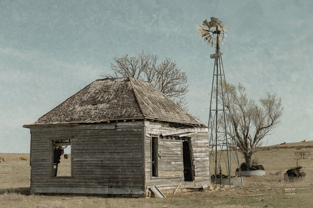Reproduction of Left Alone by Nathan Larson - Wall Decor Art