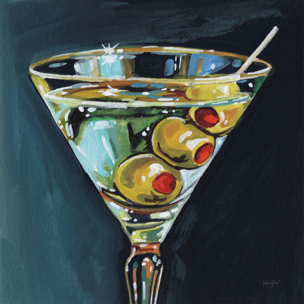 Reproduction of A Most Iconic Cocktail by Kate Jarvik Birch - Wall Decor Art