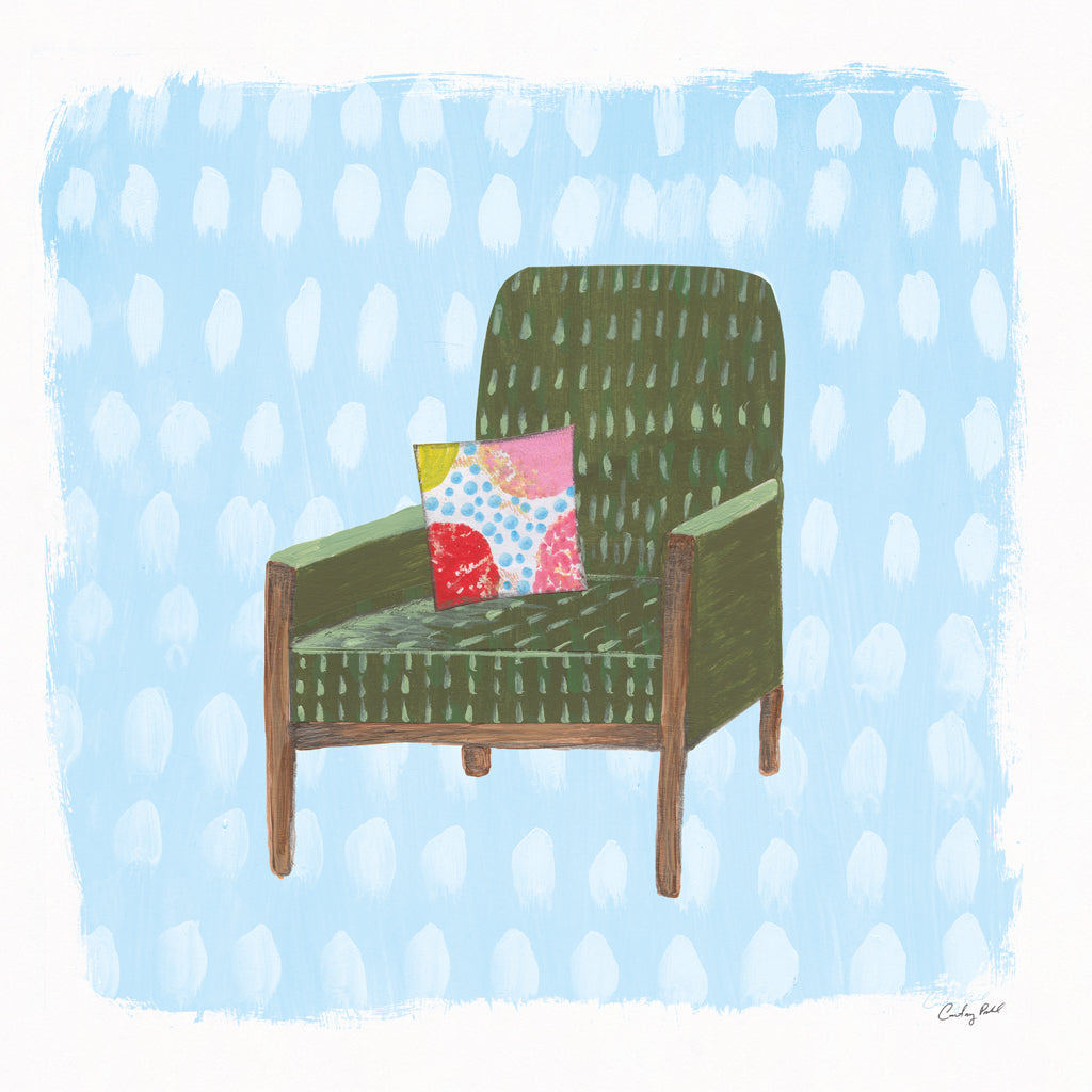 Reproduction of Seated IV by Courtney Prahl - Wall Decor Art
