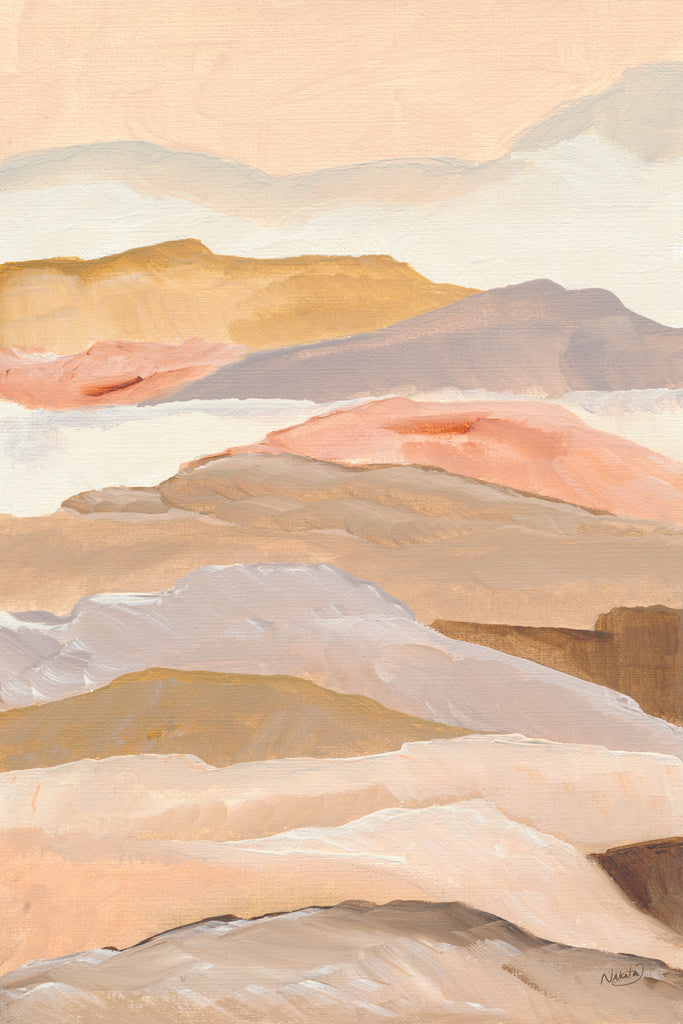 Reproduction of Burnt Horizon I by Nikita Jariwala - Wall Decor Art