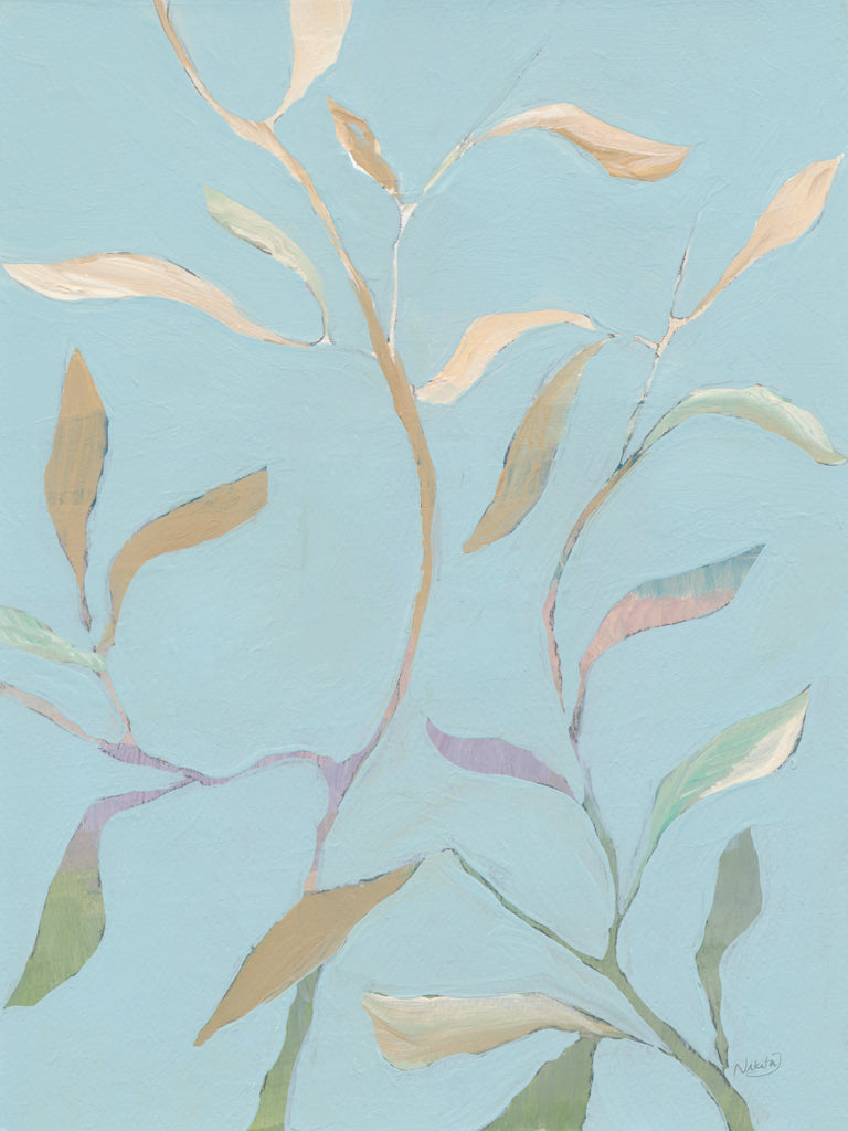 Reproduction of Drifting Leaves lI by Nikita Jariwala - Wall Decor Art