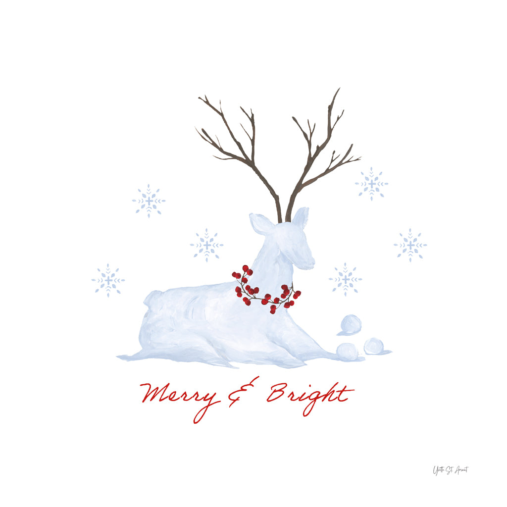 Reproduction of Winter Shenanigans VII by Yvette St. Amant - Wall Decor Art