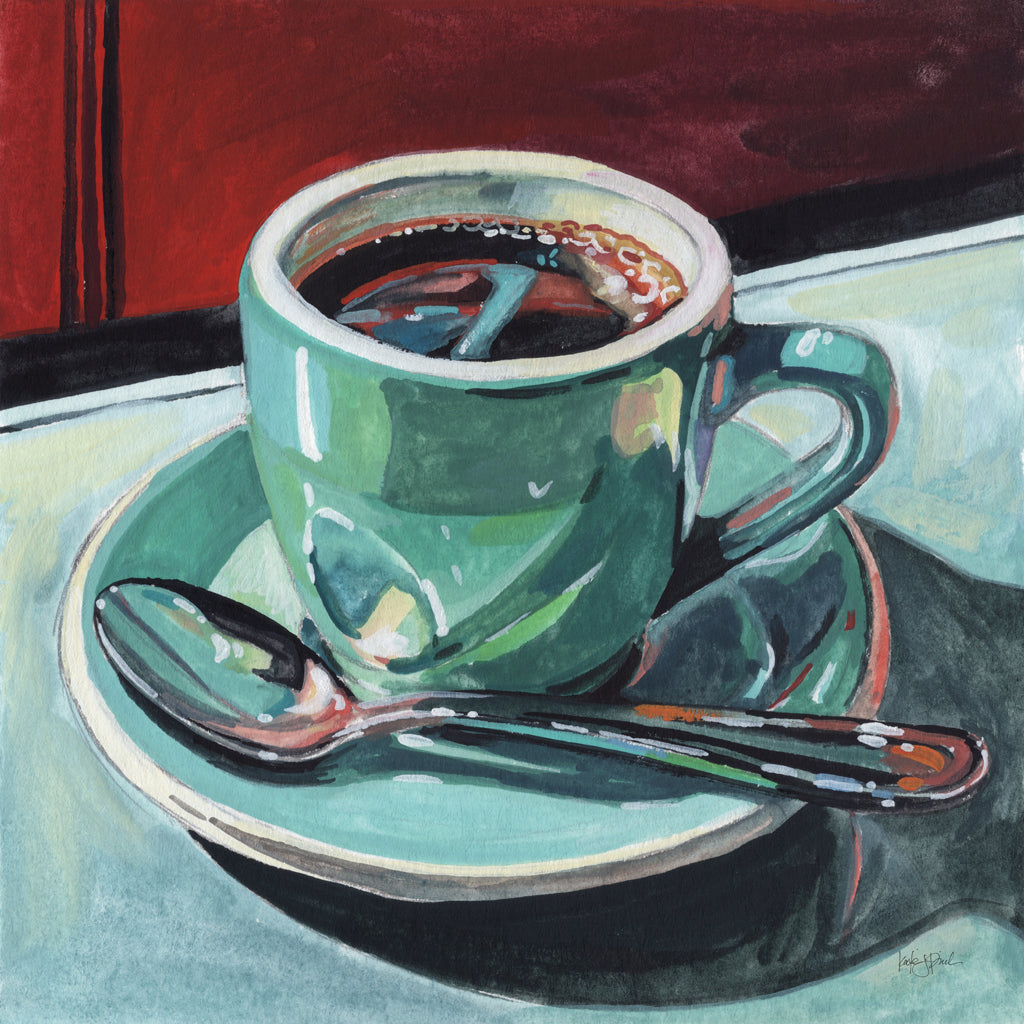 Reproduction of Diner Reflections by Kate Jarvik Birch - Wall Decor Art