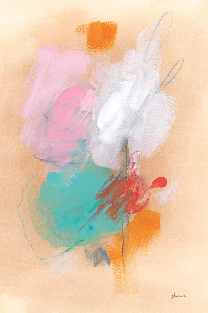 Reproduction of Palette Throughline I by June Erica Vess - Wall Decor Art