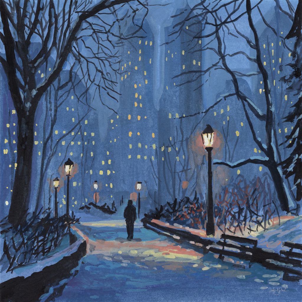 Reproduction of Evening Hour Stroll by Kate Jarvik Birch - Wall Decor Art