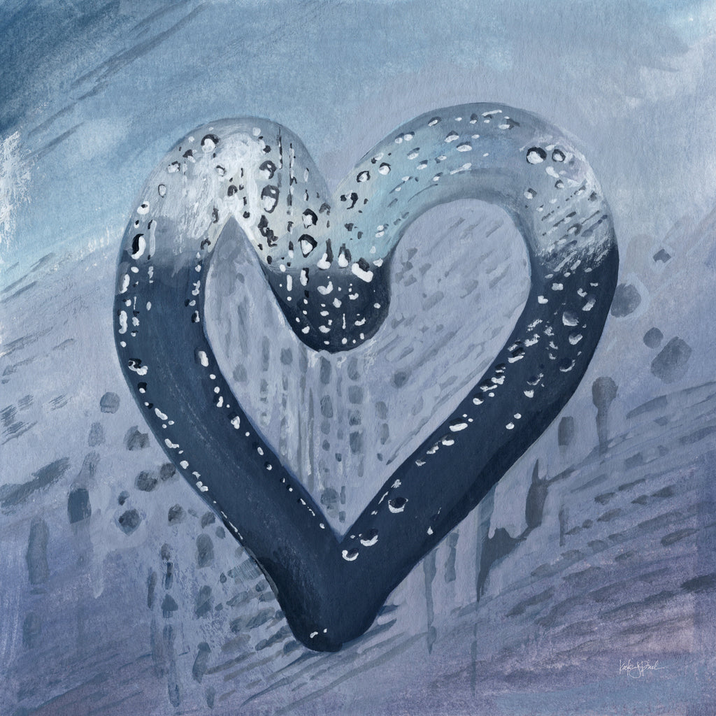 Reproduction of Heart of Glass by Kate Jarvik Birch - Wall Decor Art