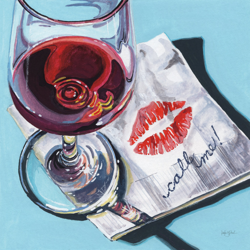 Reproduction of Call Me by Kate Jarvik Birch - Wall Decor Art