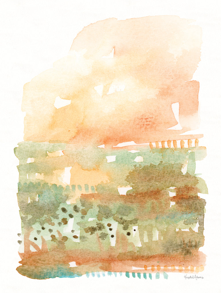 Peach Sunrise III